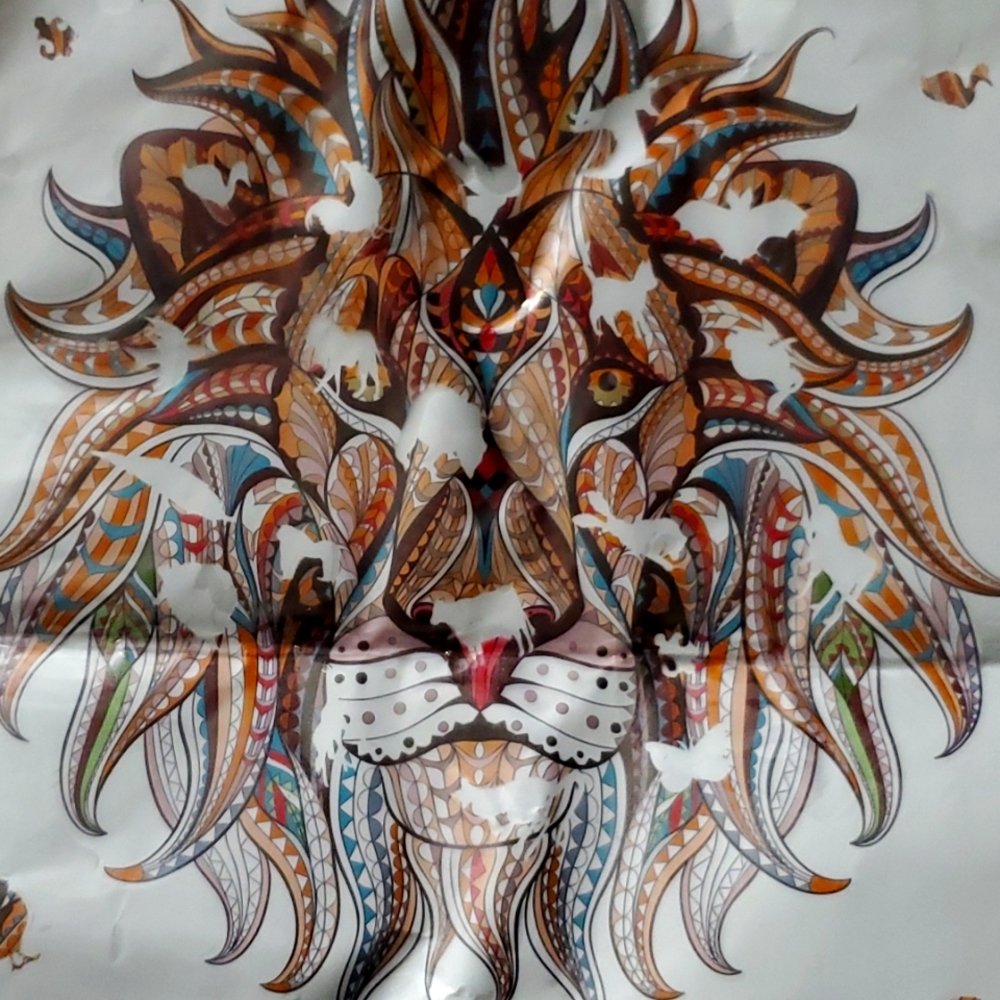 Lion Puzzle Decal